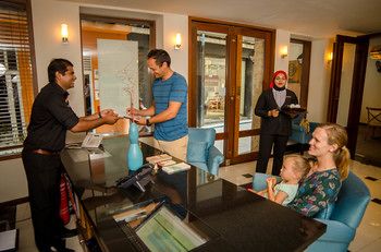 Check-in or Check-out Kiosk